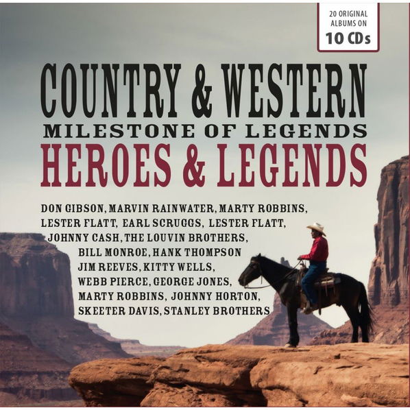 Various: Country & Western - Heroes & Legends-4053796005755