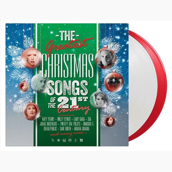 Various: Greatest Christmas Songs of 21st Century (Coloured White & Red Vinyl)-8719262032811