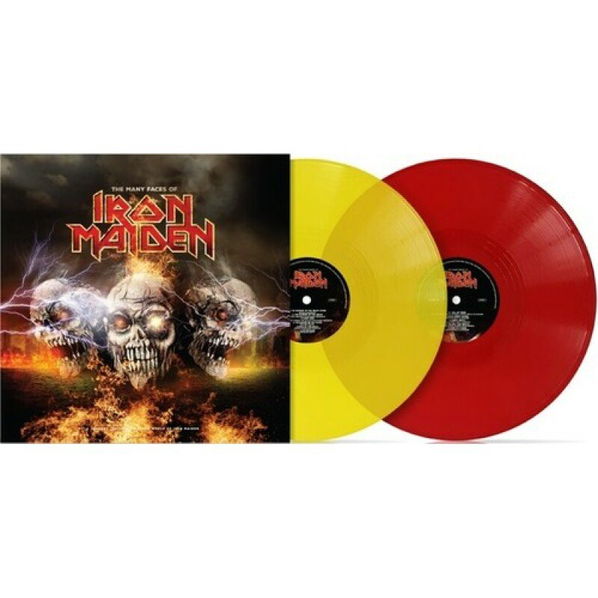 Various: Iron Maiden: Many Faces Of Iron Maiden (Limited Coloured Yellow & Red Transparent Vinyl)-7798093712810