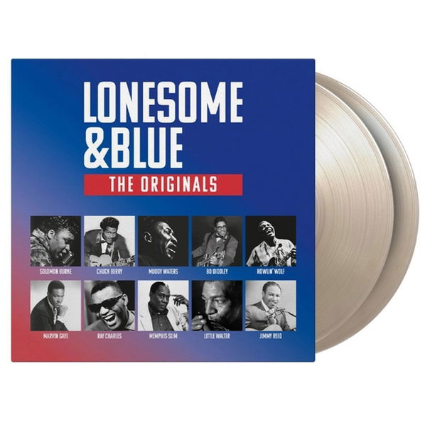 Various: Lonesome & Blue (Coloured Transparent Vinyl)-8719039006847