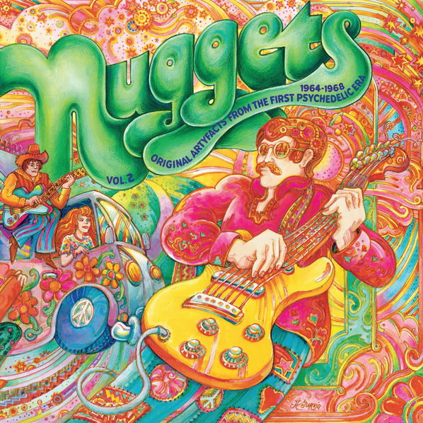 Various: Nuggets: Original Artyfacts From The First Psychedelic Era (1965-1968), Vol. 2 (Coloured Blue & Purple & Green Vinyl)-603497828593