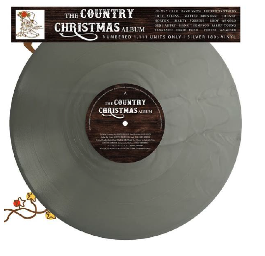 Various: The Country Christmas Album (Coloured Silver Vinyl)-4260494436877