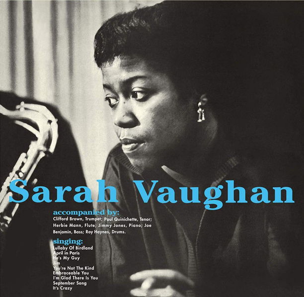 Vaughan Sarah with Clifford Brown: Sarah Vaughan With Clifford Brown-42281464126