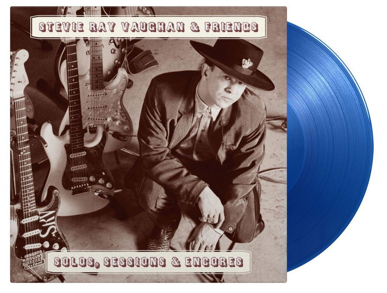 Vaughan Stevie Ray: Solos, Sessions & Encores (Coloured Translucent Blue Vinyl)-8719262031203