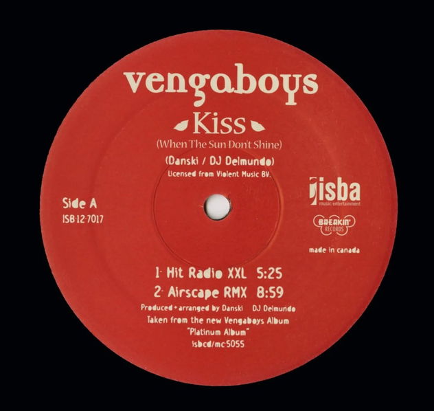 Vengaboys: Kiss (4 mixes)-602700127010