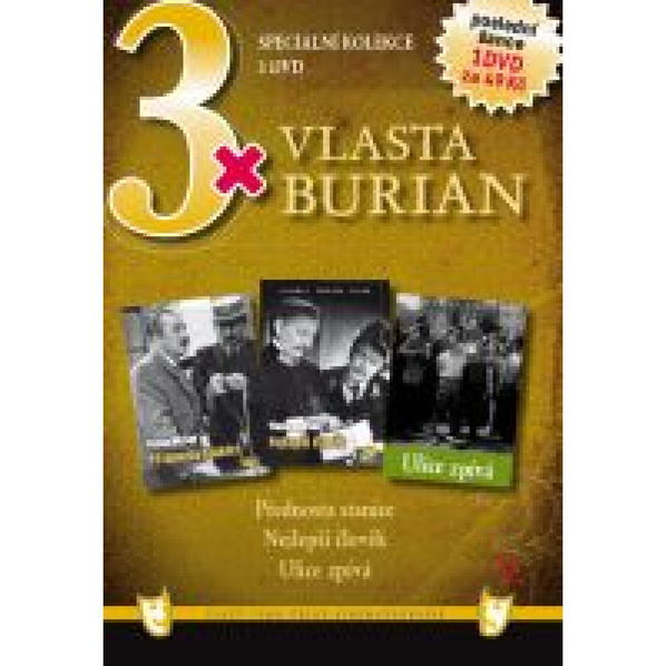 Vlasta Burian V (Přednosta stanice , Nejlepší člověk, Ulice zpívá)-8595052206057