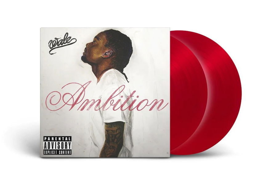 Wale: Ambition (Coloured Red Vinyl)-603497832033