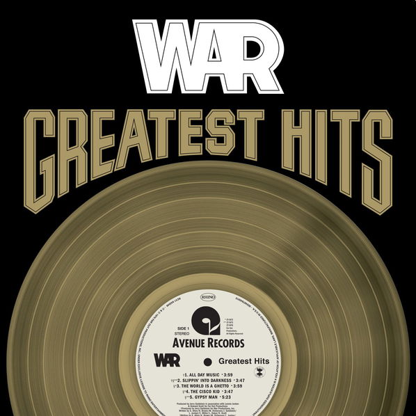 War: Greatest Hits (Coloured Blue Vinyl)-81227815639