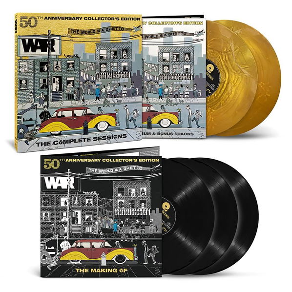 War: World Is A Ghetto (Coloured Gold & Black, RSD 2023)-81227819132