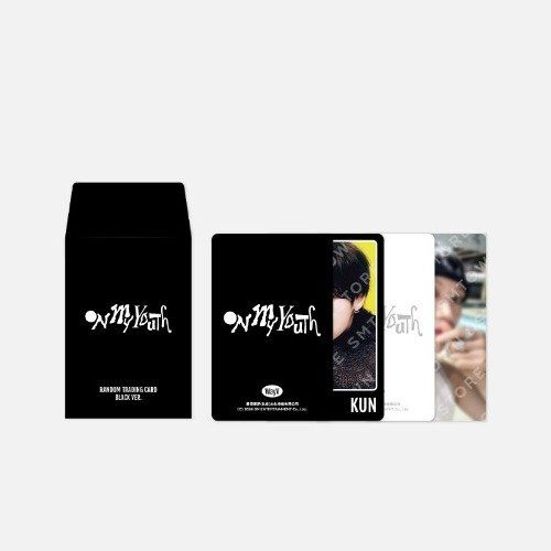 WayV: On My Youth: Trading Card SET: Black Version-8809967233993