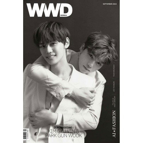 WWD Korea: ZEROBASEONE Kim Gyu Vin & Park Gun Wook September 2024-