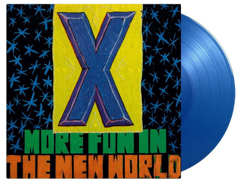 X: More Fun In the New World (Coloured Translucent Blue Vinyl)-8719262026872