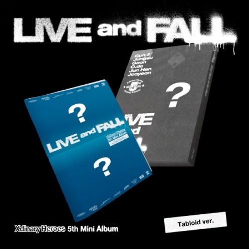Xdinary Heroes: LIVE and FALL (Tabloid Version)-8809954228445