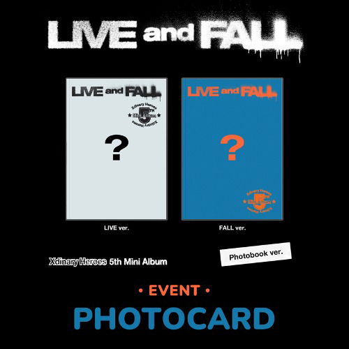 Xdinary Heroes: LIVE and FALL (With JYP Shop benefit)-