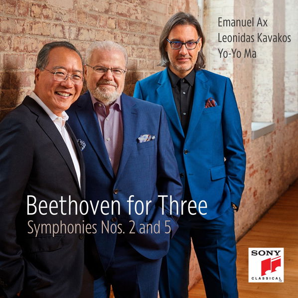 Yo-Yo Ma, Leonidas Kavakos & Emanuel Ax Beethoven For Three: Symphonies Nos. 2 & 5-194399401422