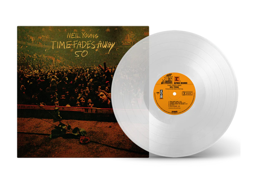 Young Neil: Time Fades Away (50th Anniversary Clear Vinyl)-93624859314