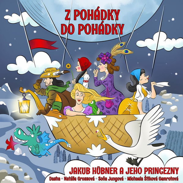 Z pohádky do pohádky (Hübner Jakub a jeho princenzny)-8590233045180