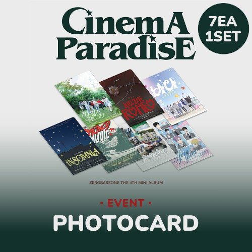 Zerobaseone: Cinema Paradise (Zerose Version, SET With Apple Music Benefit)-