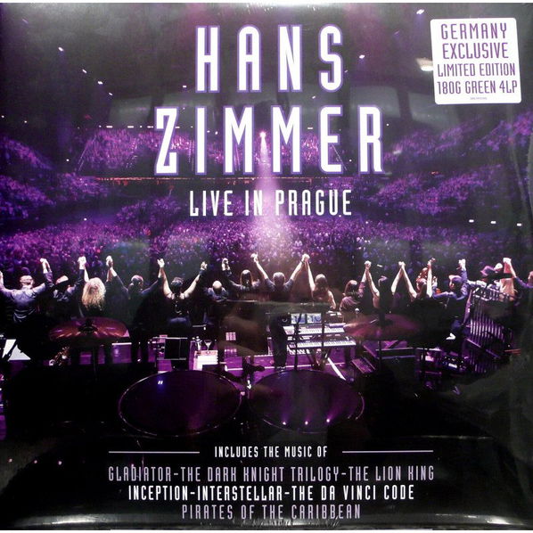 Zimmer Hans: Live In Prague (Limited Coloured Green Vinyl)-602445453986