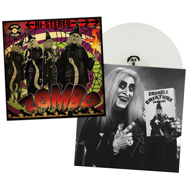 Zombie Rob: It's Zombo (Limited Deluxe Coloured Ghoul White Vinyl Edition)-850053152078